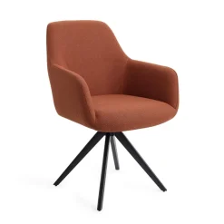 Sale Jesper Home Draaibare Eetkamerstoel Hiroo Turn Black