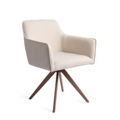 Best Jesper Home Draaibare Eetkamerstoel Hofu Turn Brown