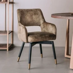 Hot Tower Living Draaibare Eetkamerstoel Lenno Velvet