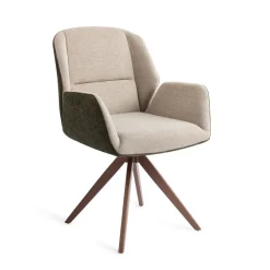 Sale Jesper Home Draaibare Eetkamerstoel Myoko Turn Brown