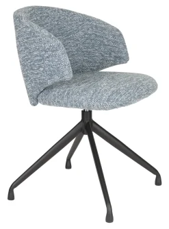 Sale ZILT Draaibare Eetkamerstoel Mikea Draaibaar, kleur Blauw