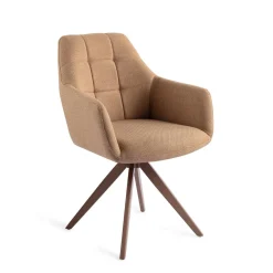 Online Jesper Home Draaibare Eetkamerstoel Noto Turn Brown