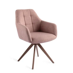 Online Jesper Home Draaibare Eetkamerstoel Noto Turn Brown