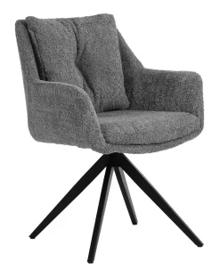 Discount Artistiq Living Draaibare Eetkamerstoel Rocket Bouclé