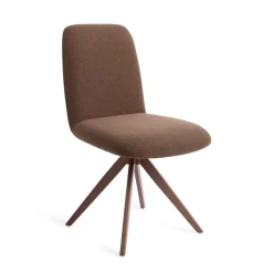 Jesper Home Draaibare Eetkamerstoel Taiwa Turn Brown