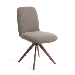 Jesper Home Draaibare Eetkamerstoel Taiwa Turn Brown