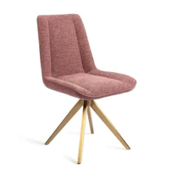 New Jesper Home Draaibare Eetkamerstoel Umedo Turn Gold