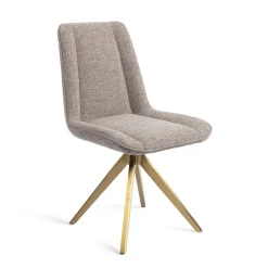 New Jesper Home Draaibare Eetkamerstoel Umedo Turn Gold