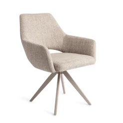 Hot Jesper Home Draaibare Eetkamerstoel Yanai Turn Beige
