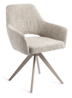 Hot Jesper Home Draaibare Eetkamerstoel Yanai Turn Beige