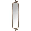 Sale Richmond Interiors Draaibare Spiegel Hasting 192 x 41cm, kleur Brass Antique