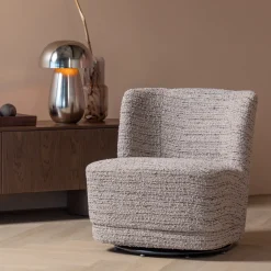 New WOOOD Draaifauteuil Atty Grove Melange stof