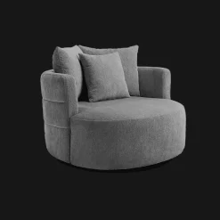 Discount Tower Living Draaifauteuil Bolza Geweven stof