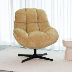 LABEL51 Draaifauteuil Huxley Elite stof