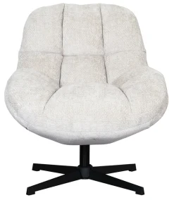 Discount LABEL51 Draaifauteuil Huxley Elite stof, kleur Naturel