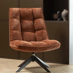 Sale WOOOD Draaifauteuil Jouke Chenille