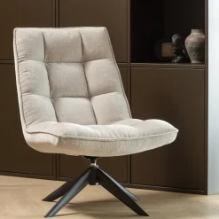 Sale WOOOD Draaifauteuil Jouke Chenille