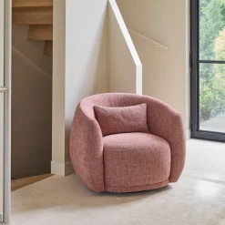 Sale Rivièra Maison Draaifauteuil Leonardo Chenille Jacquard