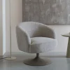 Outlet ZILT Draaifauteuil Sherra Geweven stof