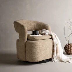 Sale Nohr Draaifauteuil Soledad Bouclé