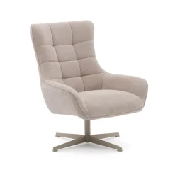 Clearance Kave Home Draaifauteuil Teryl Chenille