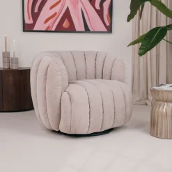 Discount Tower Living Draaifauteuil Verdi Chenille