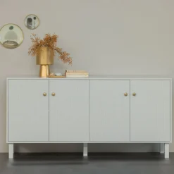 Hot WOOOD Dressoir Madu 160cm, kleur Wolkengrijs