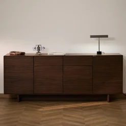 Hot Kave Home Dressoir Norlen Walnootfineer, 195cm