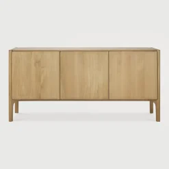 Hot Ethnicraft Dressoir PI Geolied Eikenhout, kleur Naturel