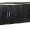 Online Tower Living Dressoir Rivello Mangohout, kleur zwart / goud