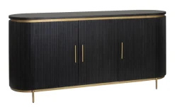 Online Tower Living Dressoir Rivello Mangohout, kleur zwart / goud