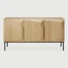 Clearance Ethnicraft Dressoir Stairs Gevernist Eikenhout, kleur Naturel