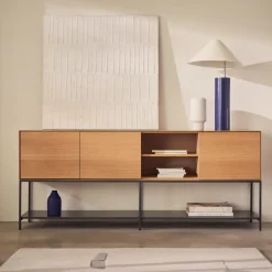 Best Kave Home Dressoir Vedrana Eiken, 195cm