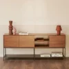 Discount Kave Home Dressoir Vedrana Walnoot, 195cm