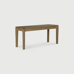 Discount Ethnicraft Eetkamerbank Bok Teakhout, kleur Bruin