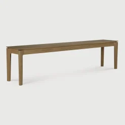 Discount Ethnicraft Eetkamerbank Bok Teakhout, kleur Bruin