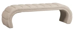 New WOOOD Eetkamerbank Traffic Geweven, 163cm Naturel