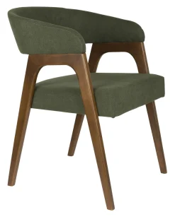 Sale Dutchbone Eetkamerstoel Adamello Essenfineer en stof