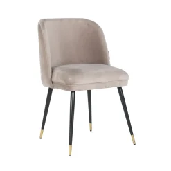 Best Richmond Interiors Eetkamerstoel Alicia Velvet Khaki
