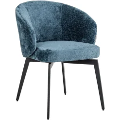 Online Richmond Interiors Eetkamerstoel Amphara Chenille