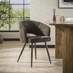 Outlet LifestyleFurn Eetkamerstoel Arnie Renegade stof