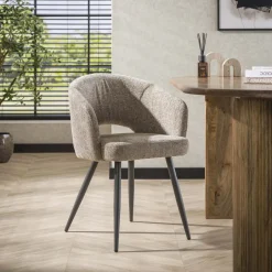 Outlet LifestyleFurn Eetkamerstoel Arnie Renegade stof