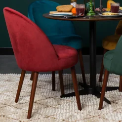 Discount Dutchbone Eetkamerstoel Barbara Velvet