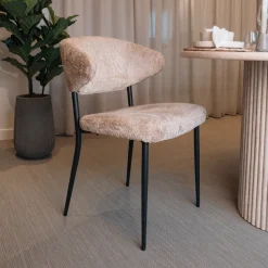 Best Richmond Interiors Eetkamerstoel Bea Sheep, kleur Naturel