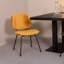 Outlet LABEL51 Eetkamerstoel Bello Velvet