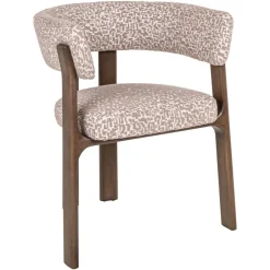 Hot Richmond Interiors Eetkamerstoel Contigo Geo stof en beukenhout, kleur Naturel