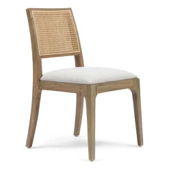 Best Rivièra Maison Eetkamerstoel Corviglia Iepenhout en webbing, kleur Fabulous Flax