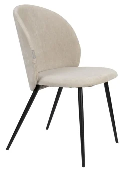 Outlet Zuiver Eetkamerstoel Cozy Velvet