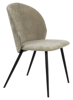 Outlet Zuiver Eetkamerstoel Cozy Velvet