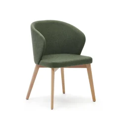 Best Kave Home Eetkamerstoel Darice Naturel onderstel